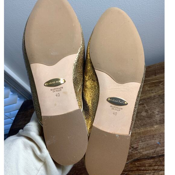 Sarah Flint Andrea Slide in gold size 40 - Picture 4 of 4
